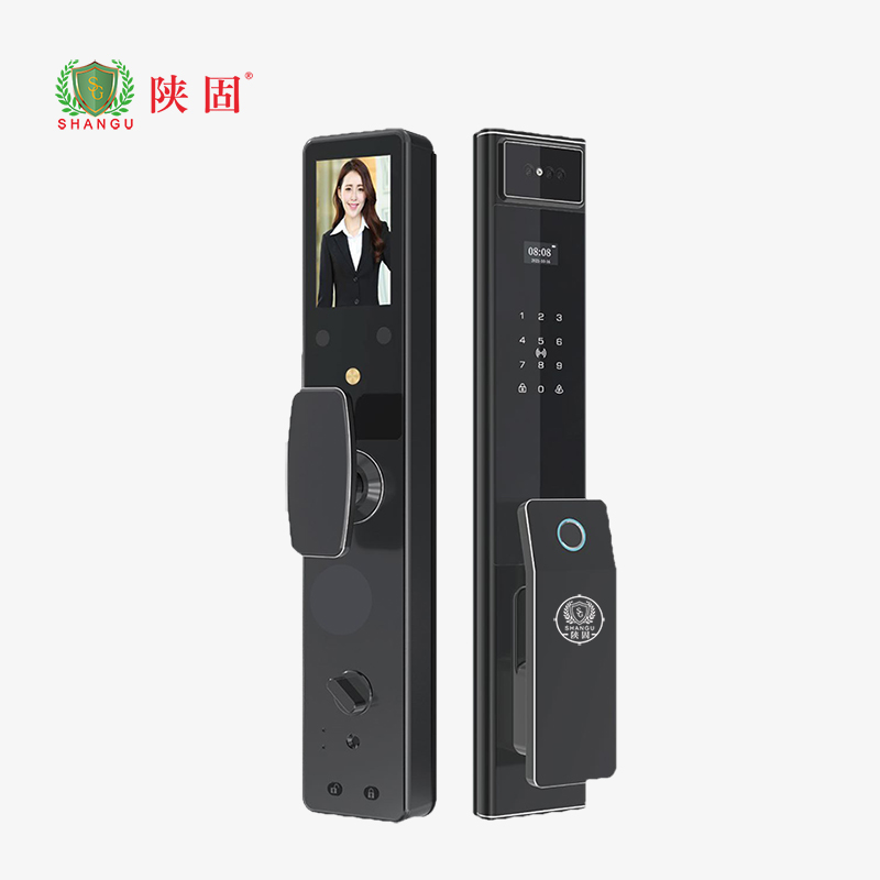 陕固SG-R6 CNC精雕3D人脸识别智能锁